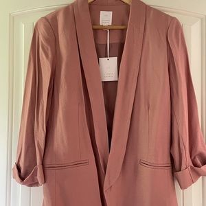Brand New LC Lauren Conrad Pink Blazer Size M